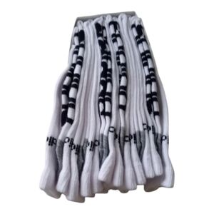 ∆ Adidas Signature White Crew Socks -6 Pair Pack- Shoe size: 6-12 - NWT